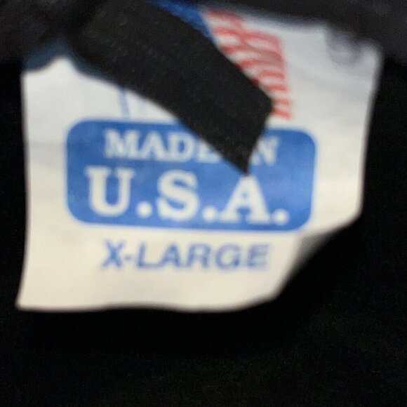 RODEO KING Made in USA Low Profile Western Cowboy Indiana Jones Black Felt Hat - Picture 6 of 6